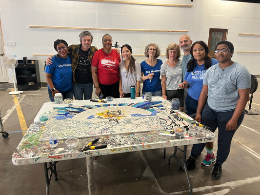 SOUL Food Public Art Garden Mosaic Mural Workshops for The Alabama Gardens