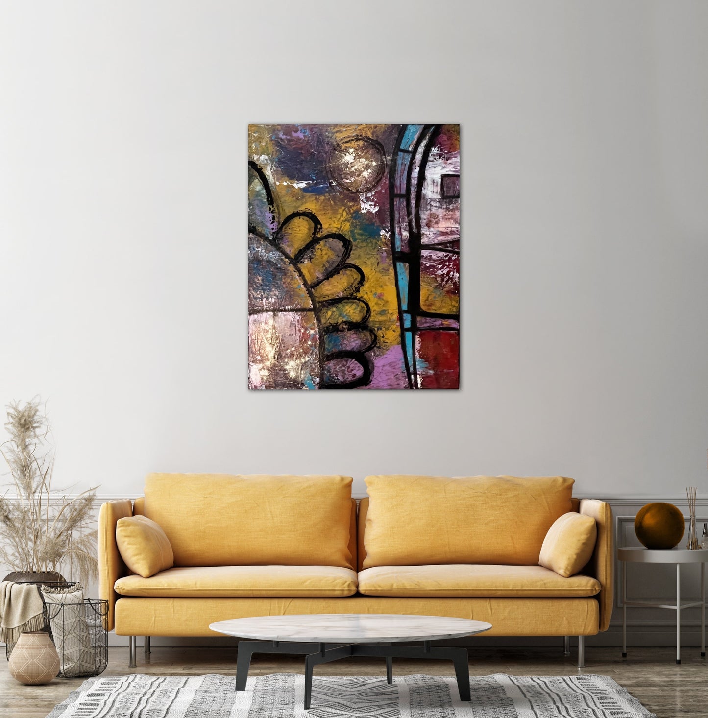 “Flowers Under the Moonlight”