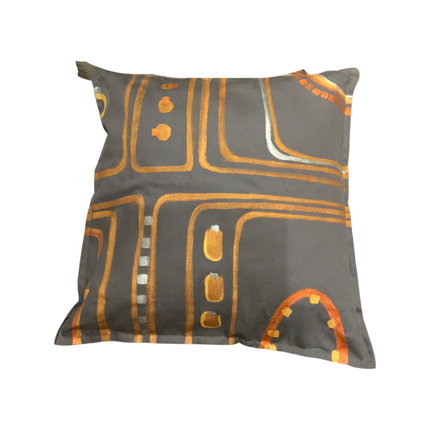 Connections- Custom Hand Painted Pillow Case