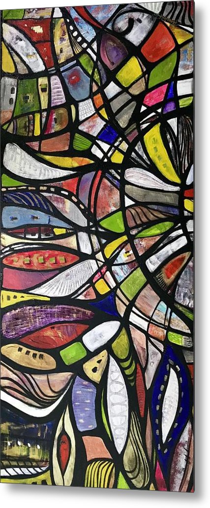 A Touch of Color - Metal Print