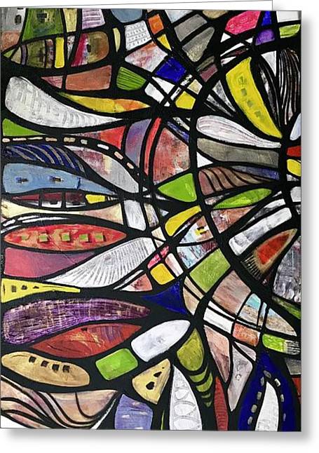 A Touch of Color - Greeting Card