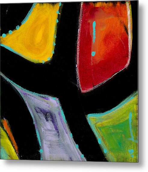 Boogie Fog Disco - Metal Print