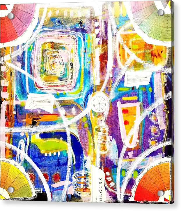 Color Therapy - Acrylic Print