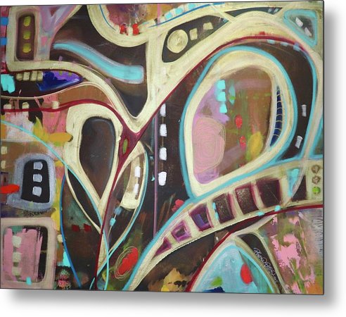 Going With The Flow - Metal Print