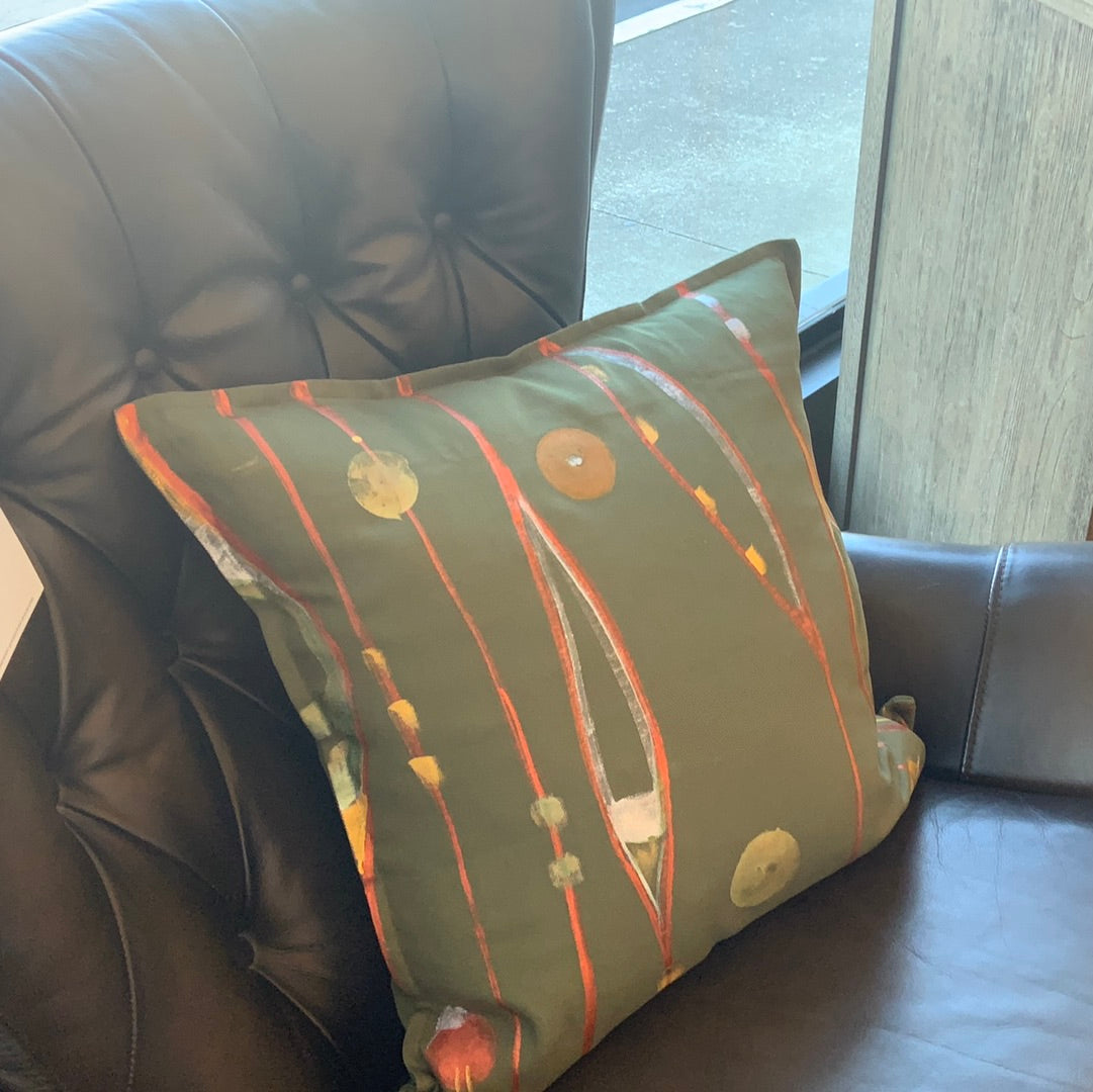 Dream-Cycle Custom Hand Painted Pillow Case