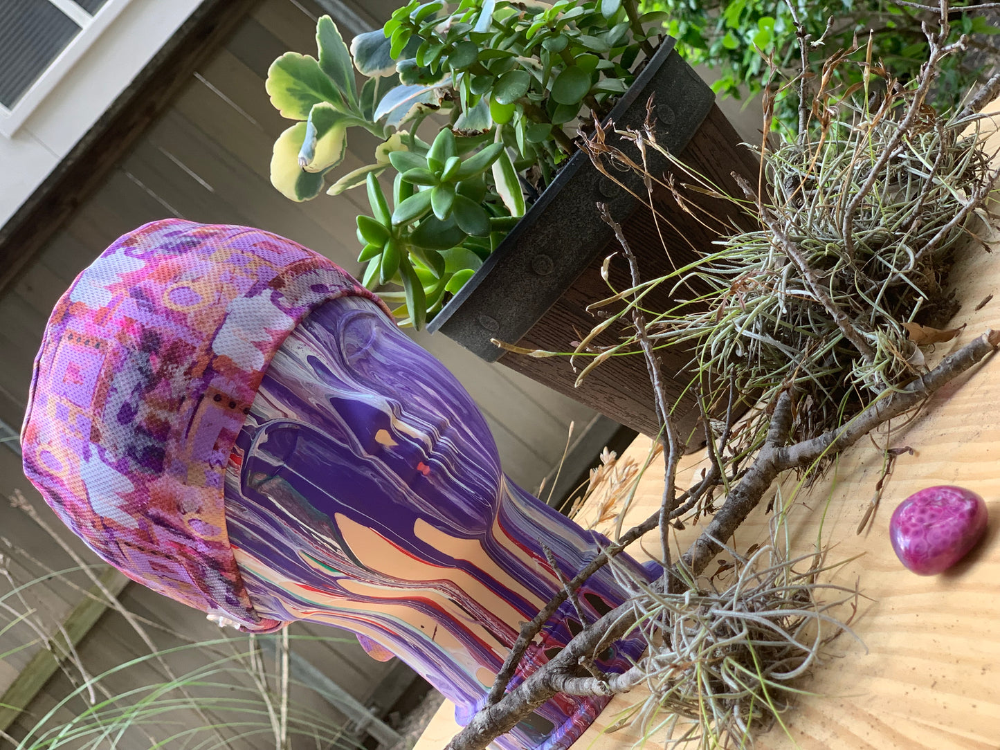 SCRUB CAP - "Purple Rain"