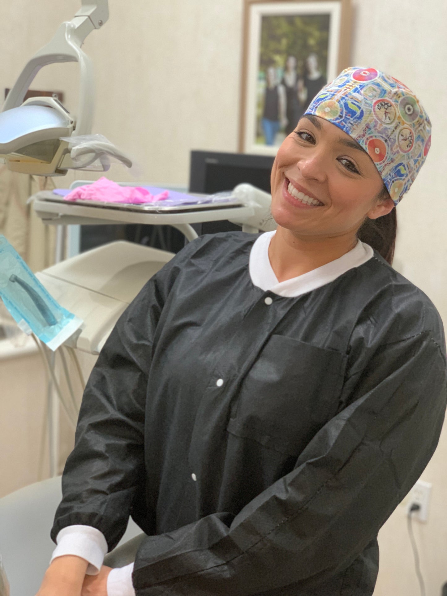 SCRUB CAP - "Time for Color Therapy"