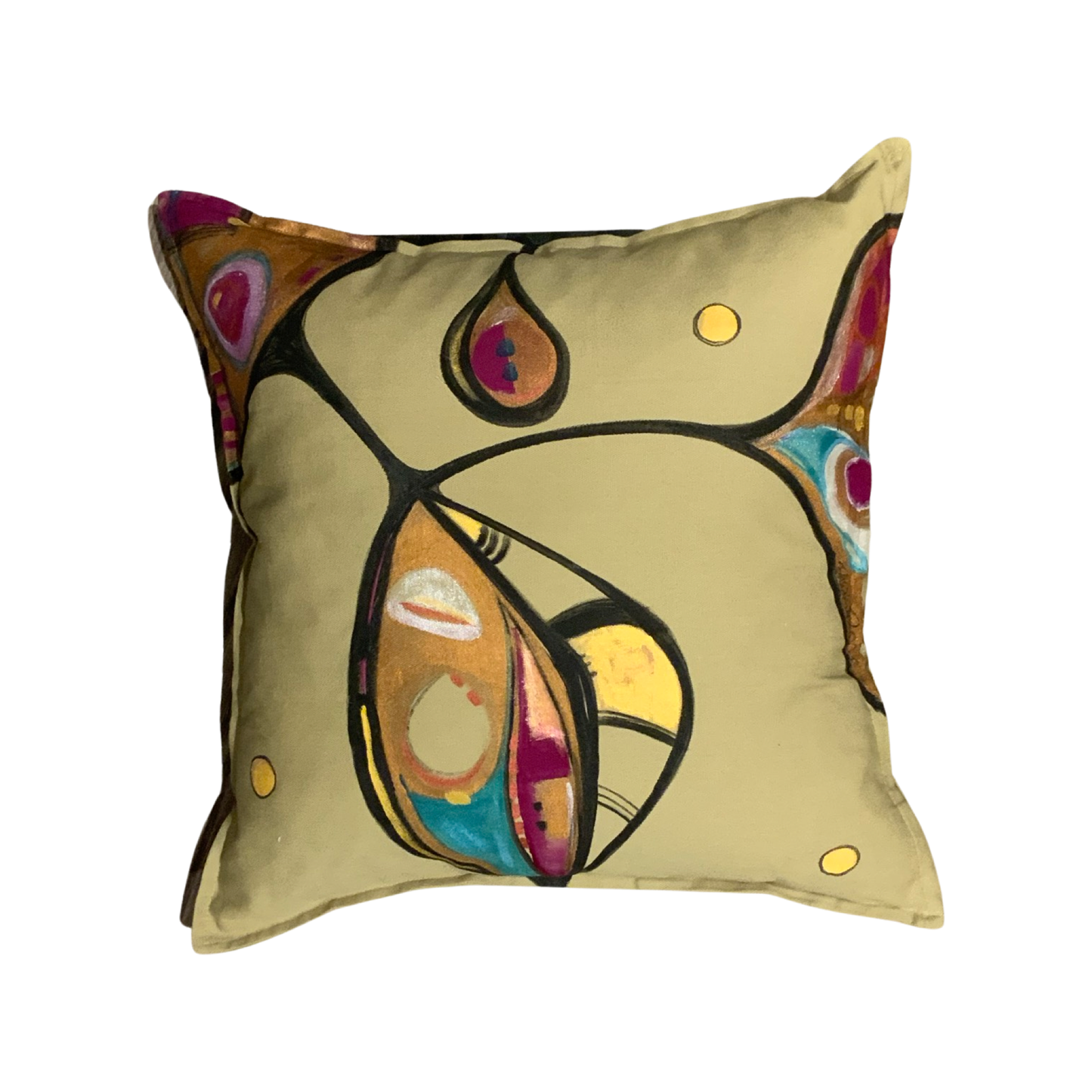 Reap What HUE Sow - Custom Hand Painted Pillow Case