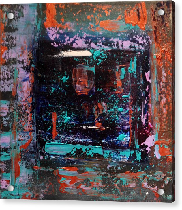 Indigo Windows - Acrylic Print