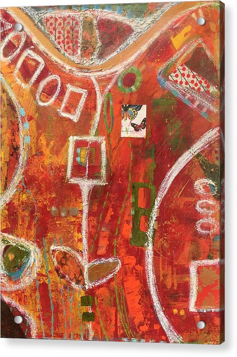 Orange Blossoms - Acrylic Print