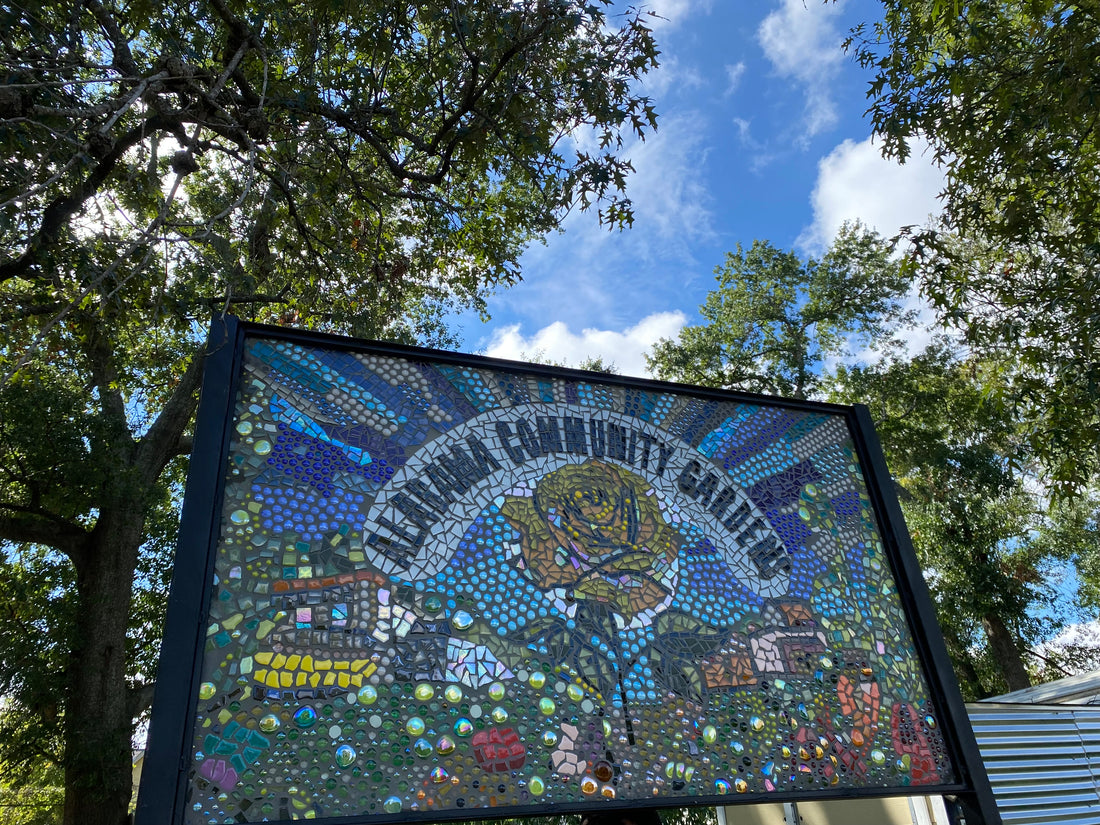 Soul Food Mosaic Garden Art Project @ Alabama Community Gardens