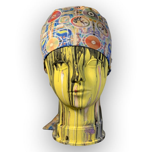 SCRUB CAP - "Time for Color Therapy"