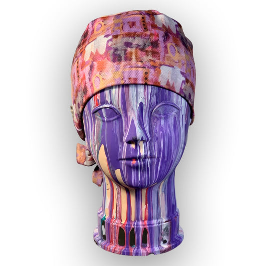 SCRUB CAP - "Purple Rain"
