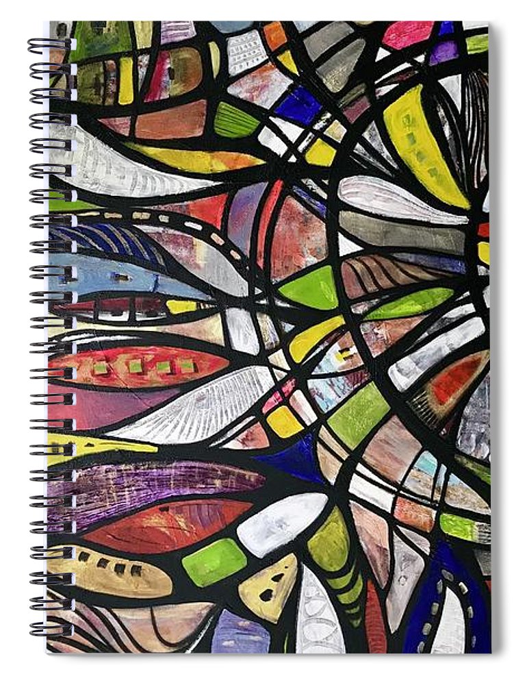 A Touch of Color - Spiral Notebook