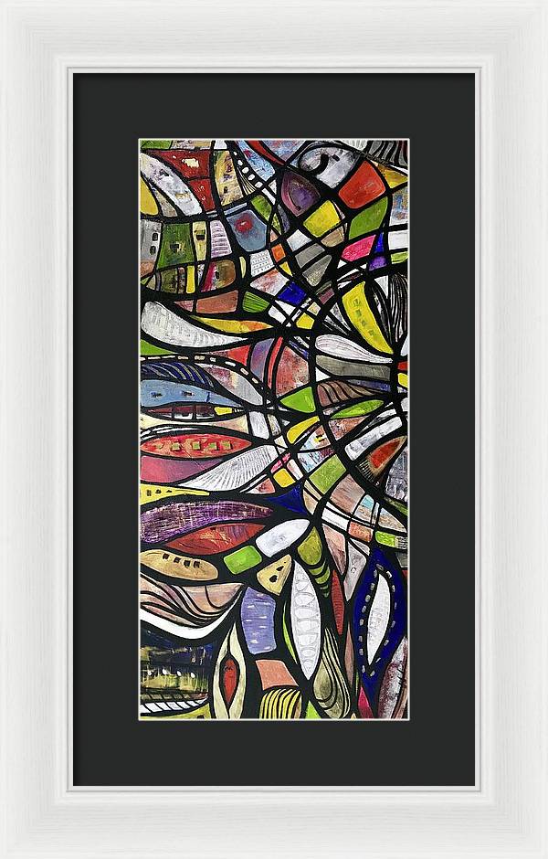 A Touch of Color - Framed Print