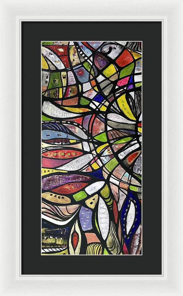 A Touch of Color - Framed Print