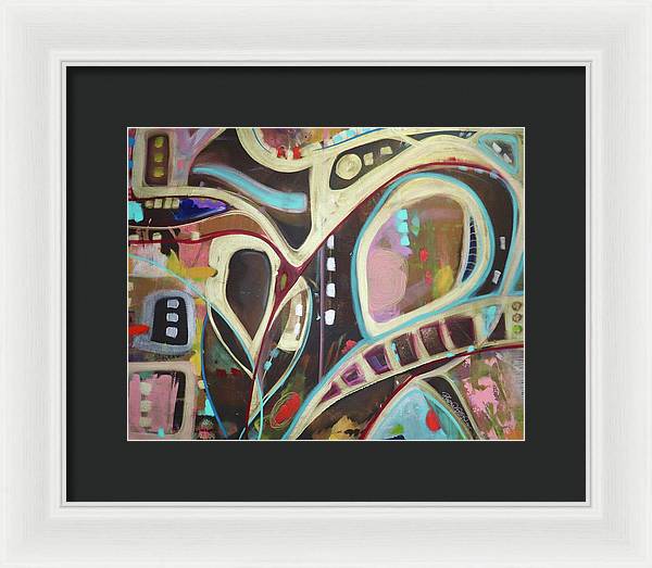 Going With The Flow - Framed Print