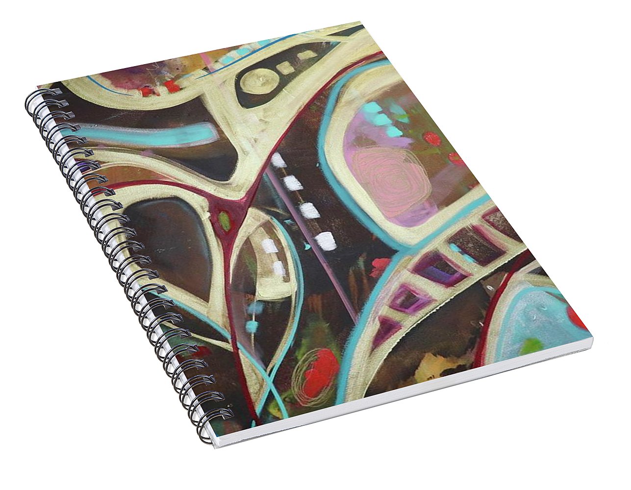 Going With The Flow - Spiral Notebook