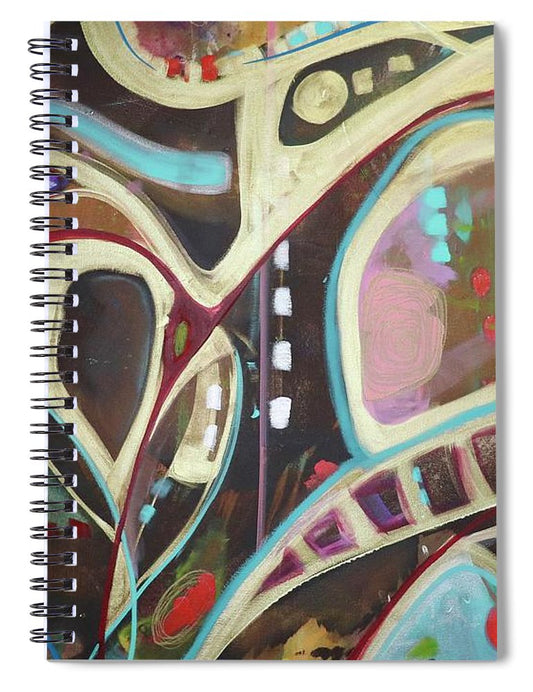 Going With The Flow - Spiral Notebook