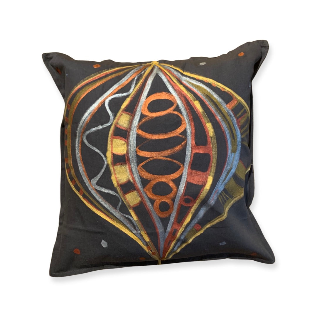 Sea Shells Outerspace - Custom Hand Painted Pillow Case