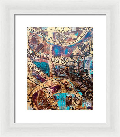 Parallel Intentions - Framed Print
