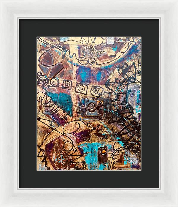 Parallel Intentions - Framed Print