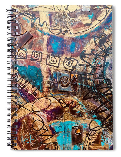 Parallel Intentions - Spiral Notebook