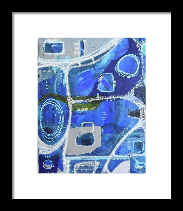 Planet Azul - Framed Print