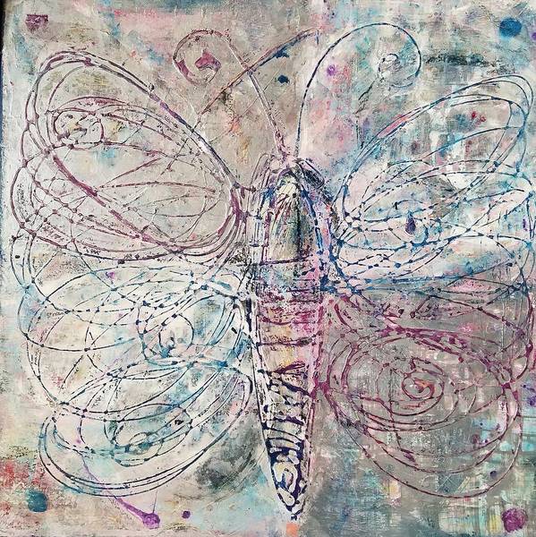 Space Butterfly - Art Print